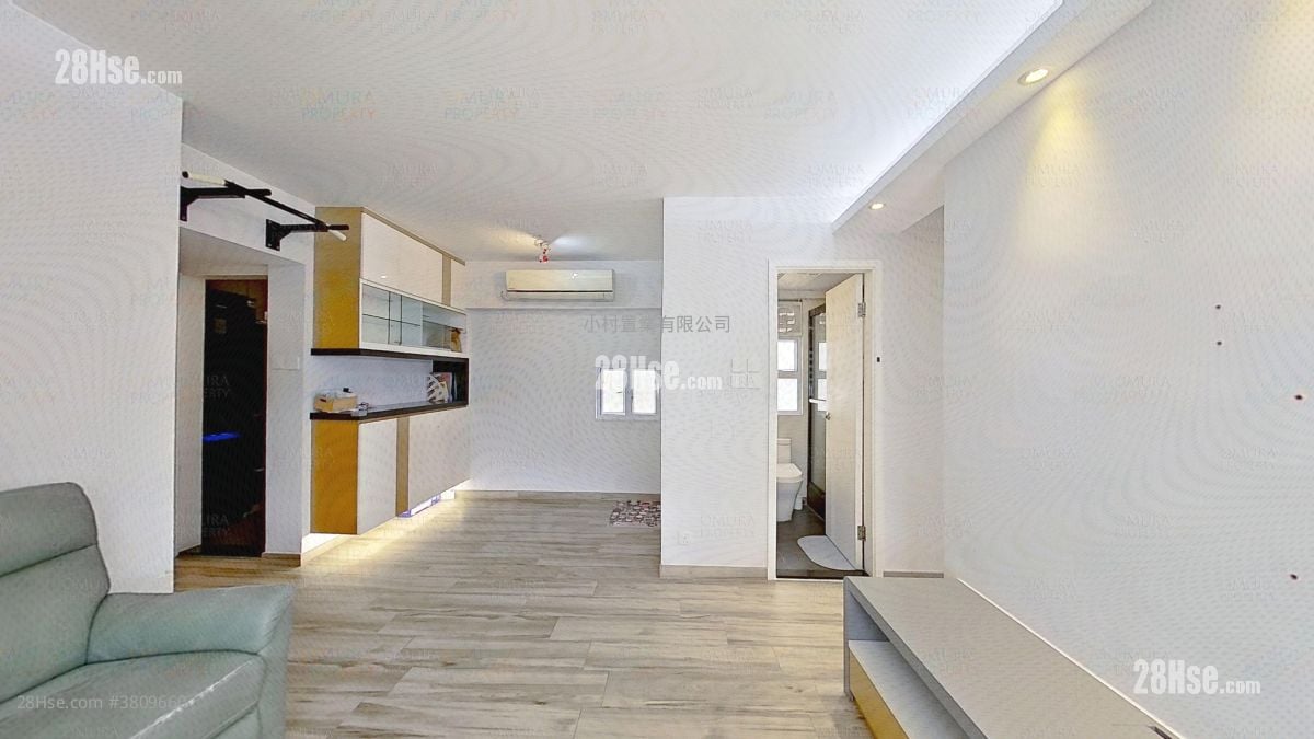 厅: 丽城花园 售盘 2 房 , 1 浴室 481 平方尺