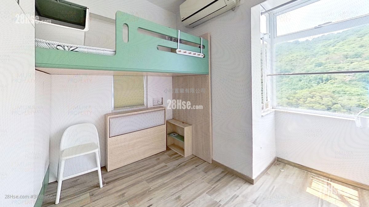 睡房 2: 丽城花园 售盘 2 房 , 1 浴室 481 平方尺