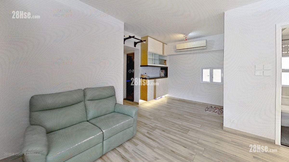 厅: 丽城花园 售盘 2 房 , 1 浴室 481 平方尺