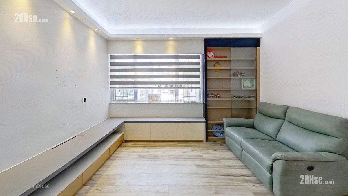 厅: 丽城花园 售盘 2 房 , 1 浴室 481 平方尺