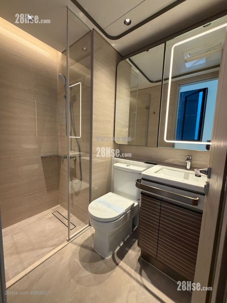 黄金海湾 租盘 开放式间隔 , 1 浴室 305 平方尺