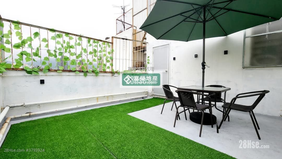 启运大厦 租盘 1 房 , 1 浴室 228 平方尺