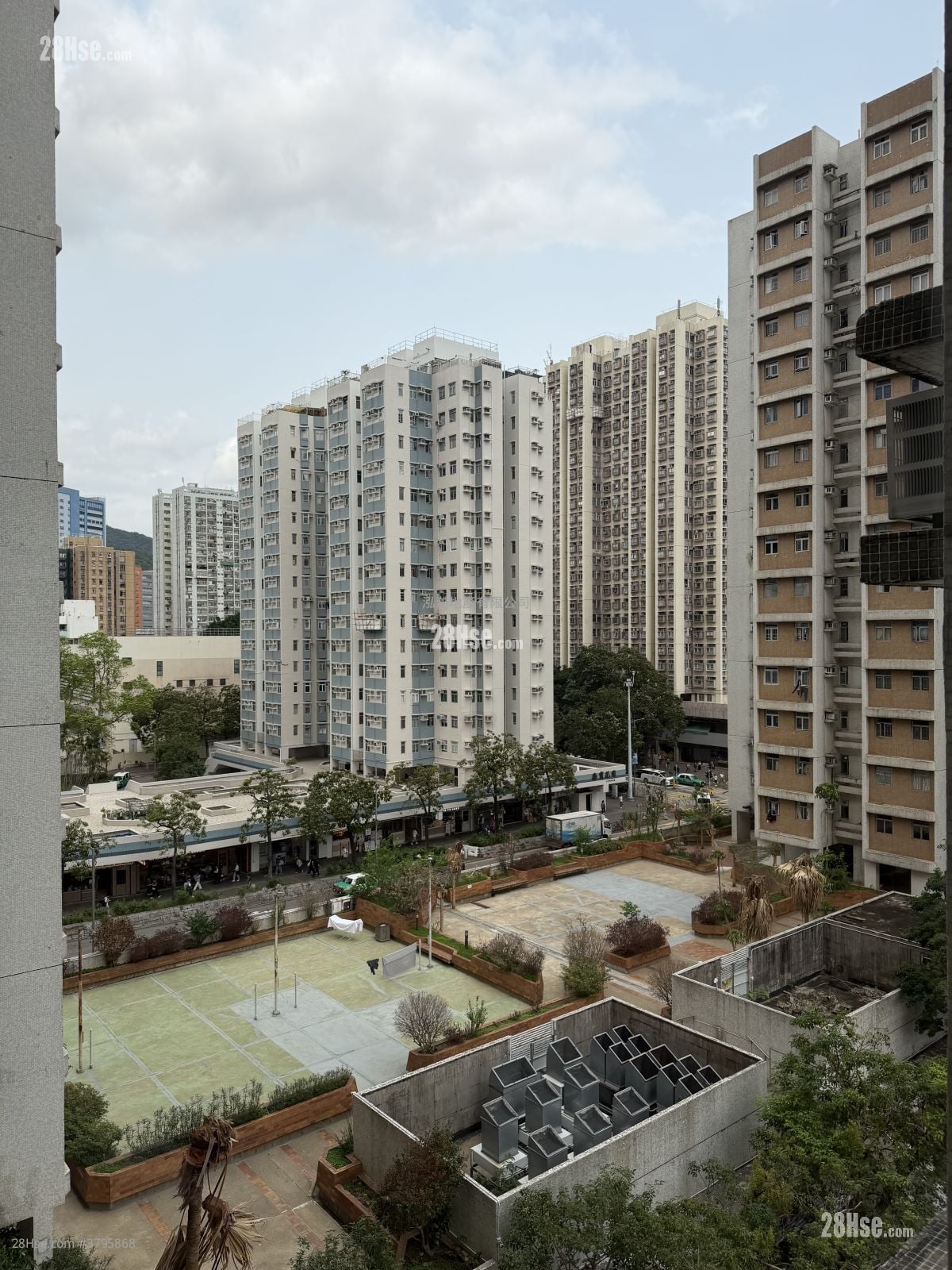 八号花园 租盘 2 房 , 1 浴室 438 平方尺