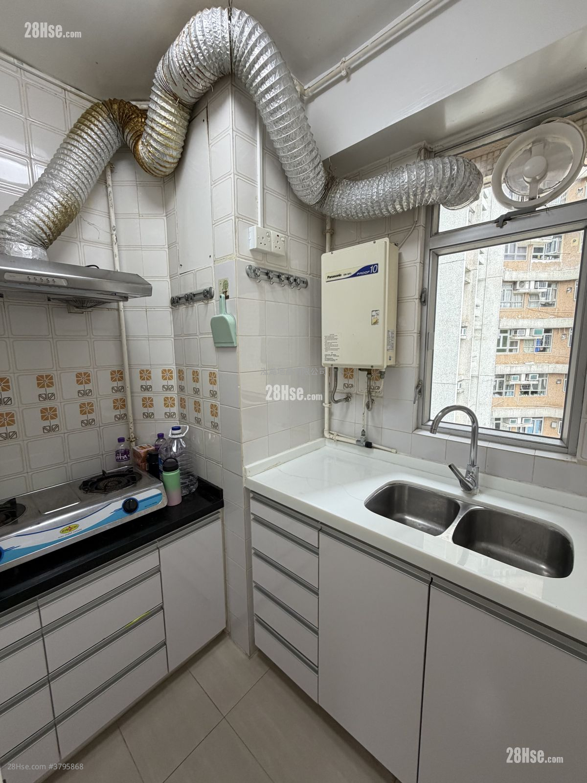 八号花园 租盘 2 房 , 1 浴室 438 平方尺