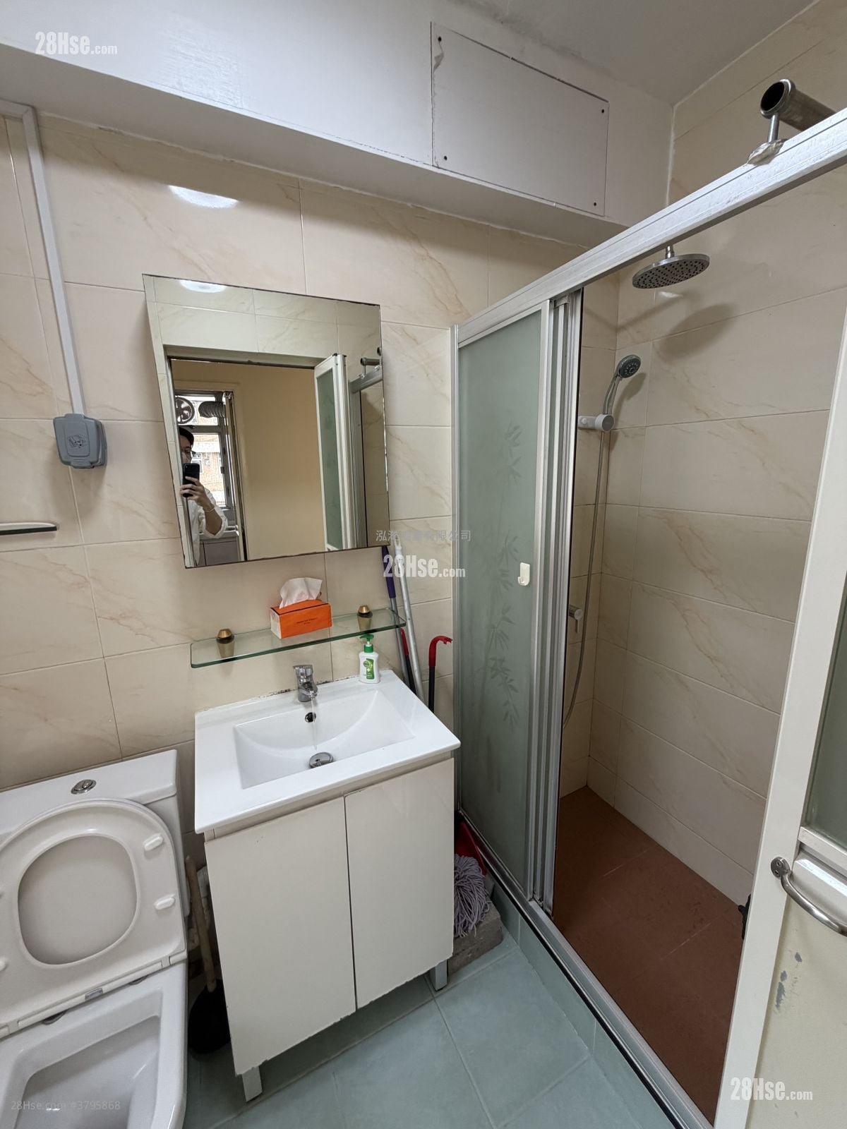 八号花园 租盘 2 房 , 1 浴室 438 平方尺