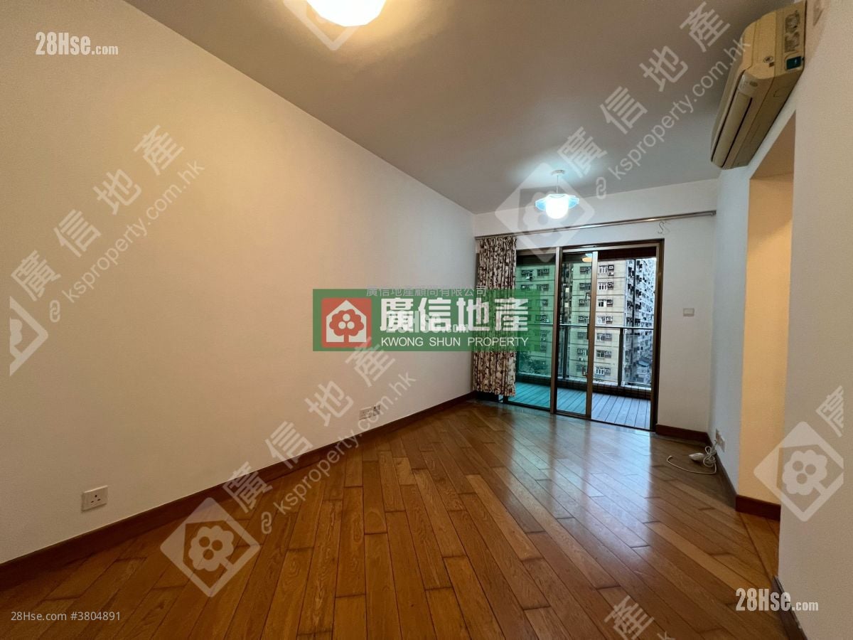 君匯港 租盤 2 房 , 1 浴室 516 平方呎