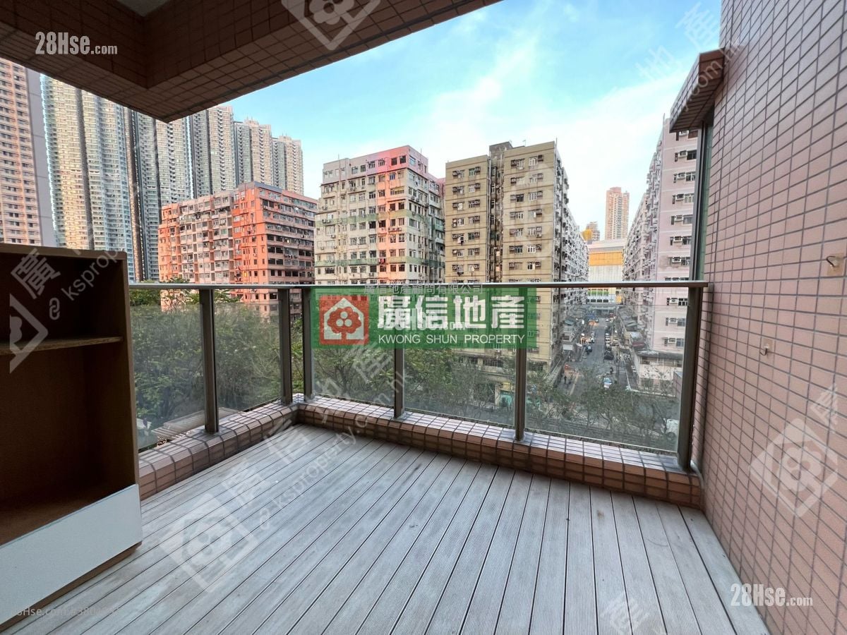 君匯港 租盤 2 房 , 1 浴室 516 平方呎