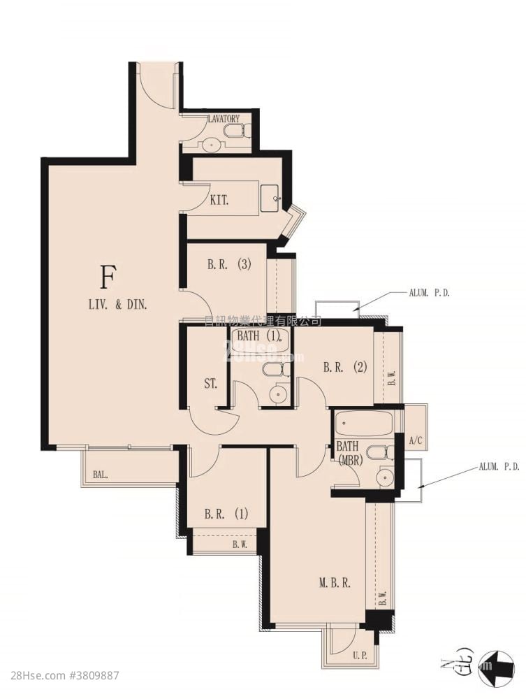City Point Sell 3 Bedrooms , 3 Bathrooms 912 ft²
