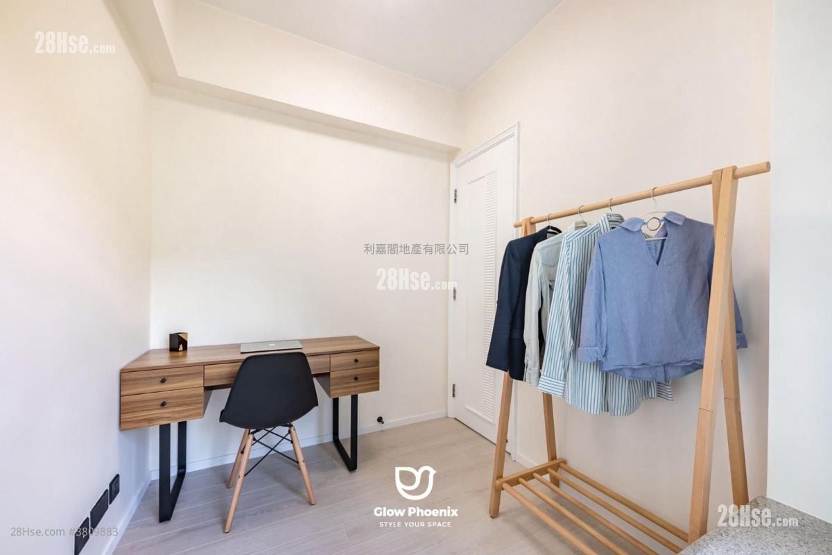 峻滢 租盘 2 房 , 1 浴室 499 平方尺