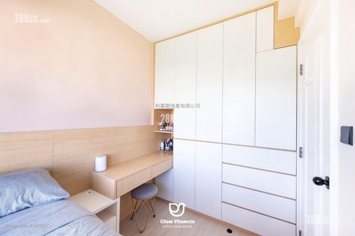 峻滢 租盘 2 房 , 1 浴室 499 平方尺