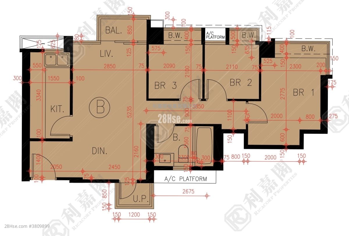 Grand YOHO 售盘 3 房 631 平方尺