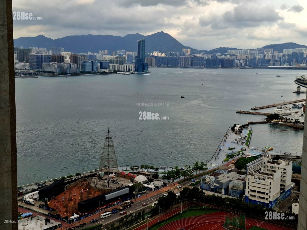 湾景中心大厦 租盘 开放式间隔 , 1 浴室 357 平方尺