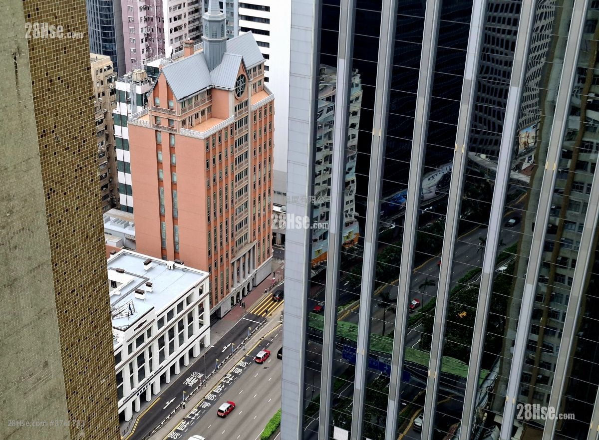 湾景中心大厦 租盘 开放式间隔 , 1 浴室 357 平方尺