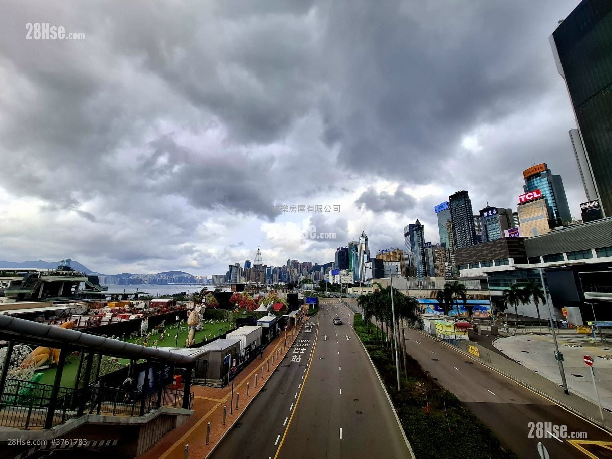 湾景中心大厦 租盘 开放式间隔 , 1 浴室 357 平方尺