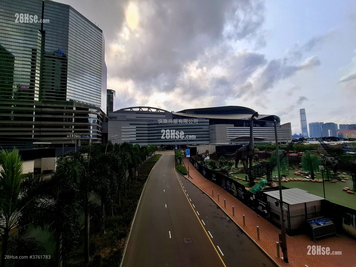 湾景中心大厦 租盘 开放式间隔 , 1 浴室 357 平方尺