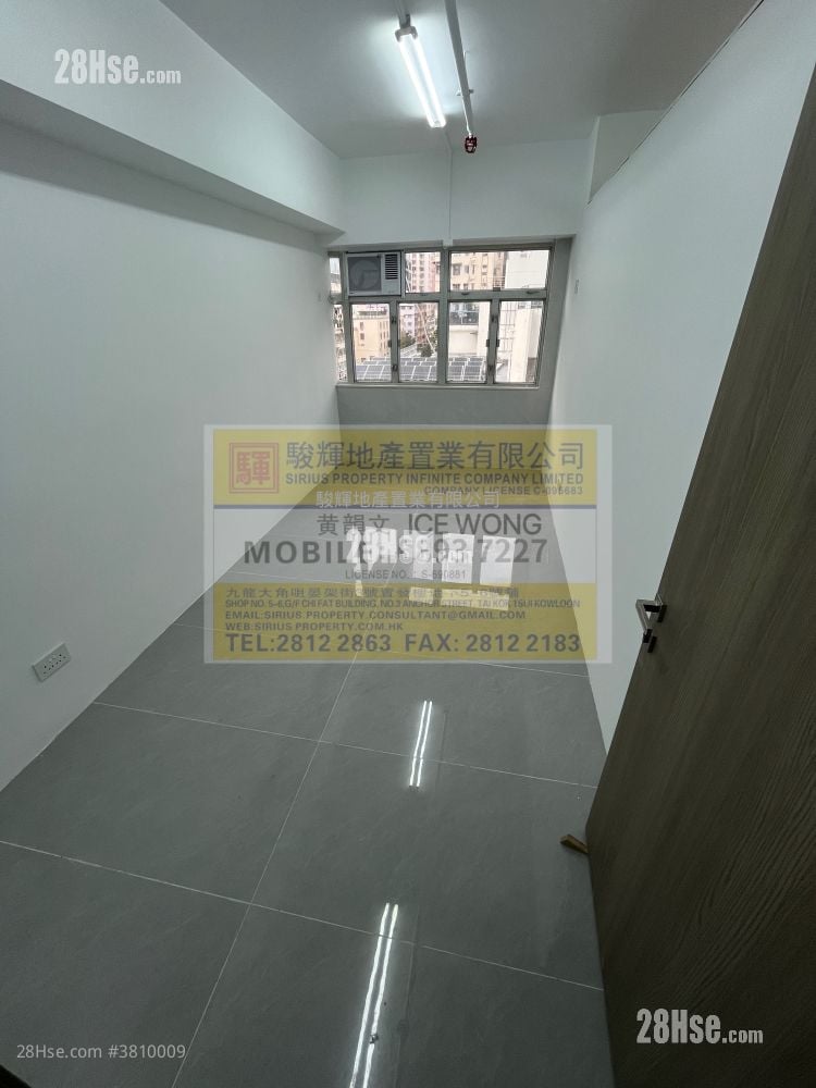 福强工业大厦 租盘 开放式间隔 , 1 厕所