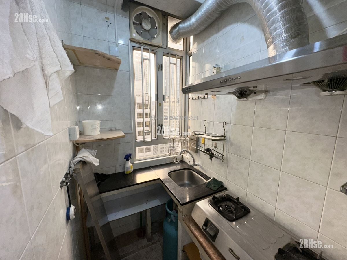 德发大厦 租盘 2 房 251 平方尺