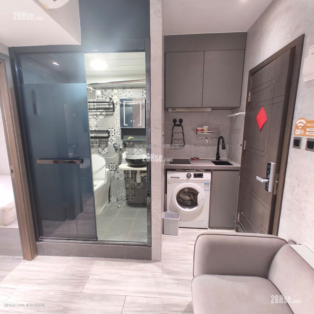 文昌樓 租盤 2 房 , 1 浴室 300 平方呎