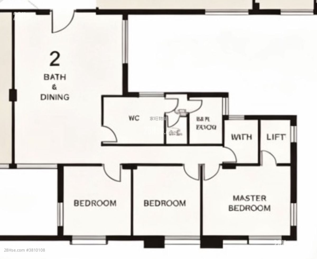 Violet Court Rental 992 ft²
