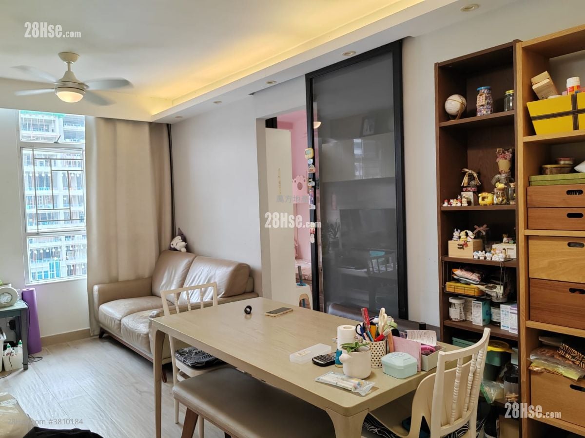 愉翠苑 售盤 2 房 , 1 浴室 517 平方呎