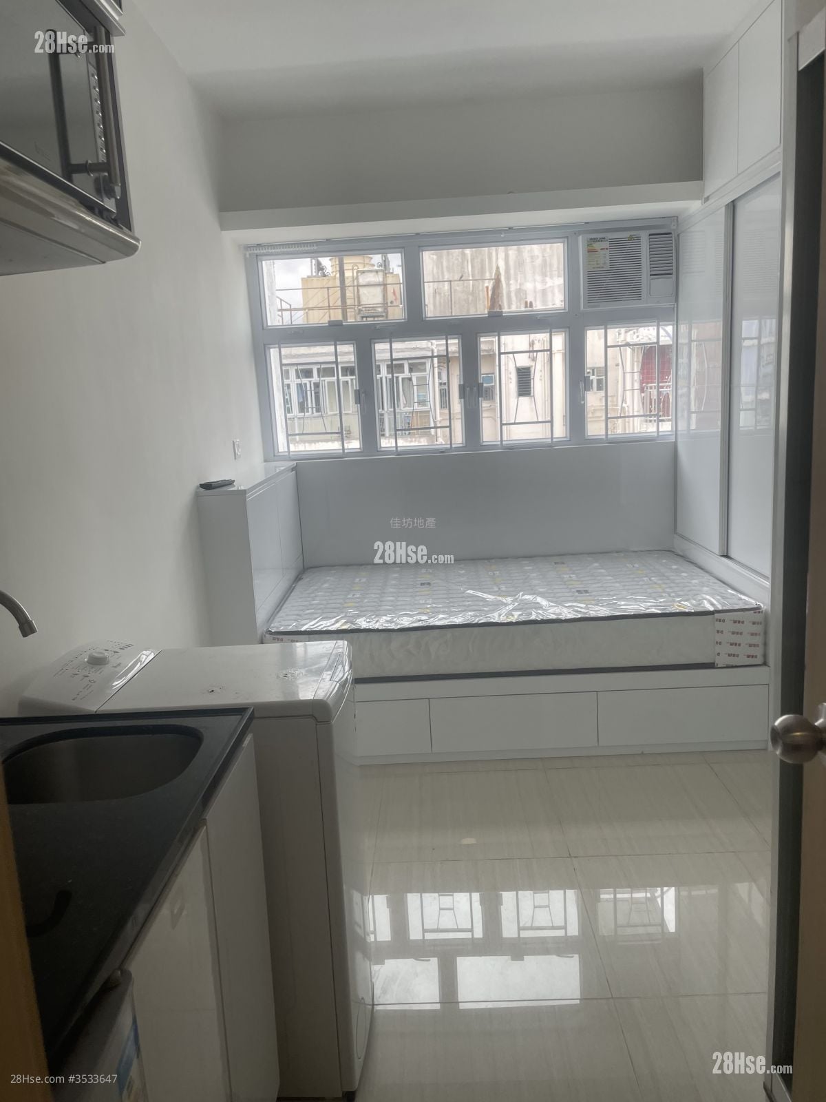 新都城大厦 租盘 开放式间隔 , 1 浴室 150 平方尺