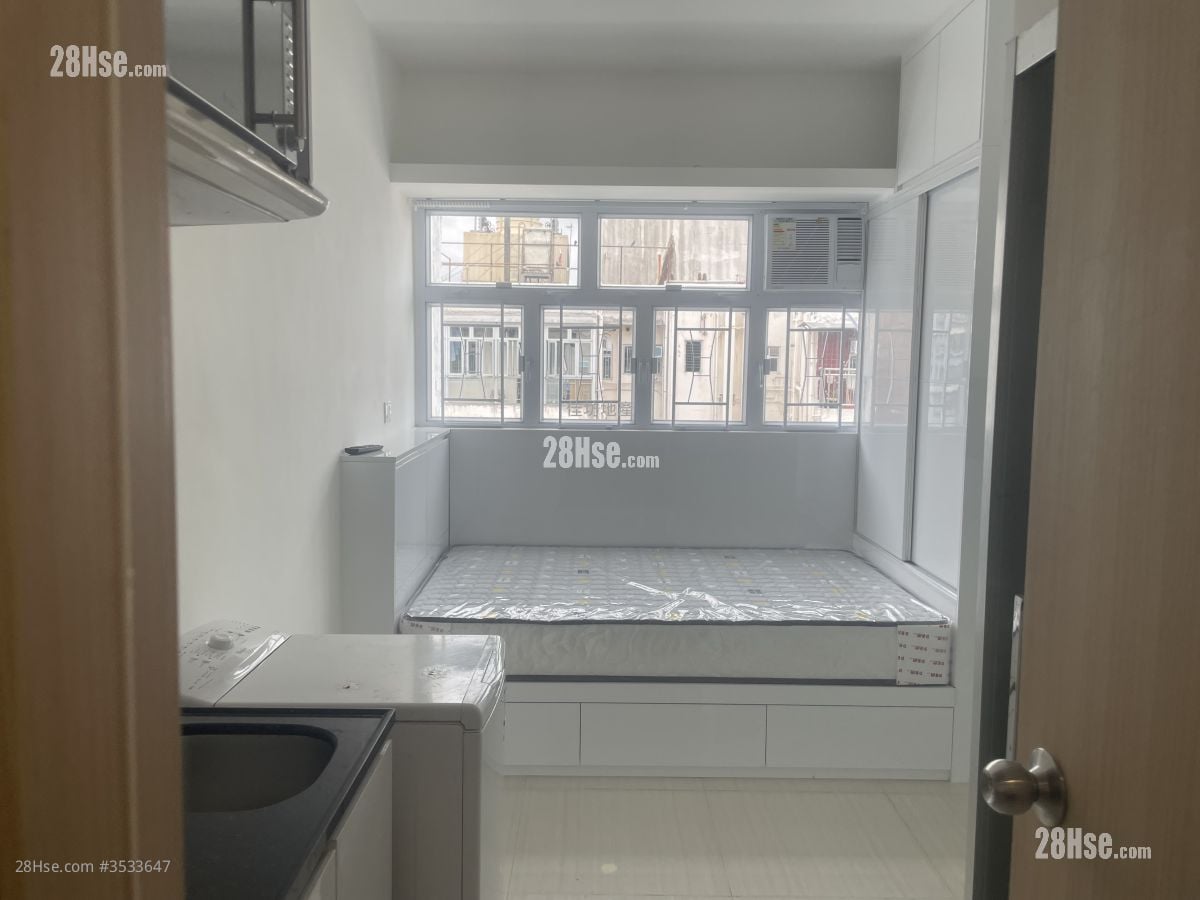 新都城大厦 租盘 开放式间隔 , 1 浴室 150 平方尺