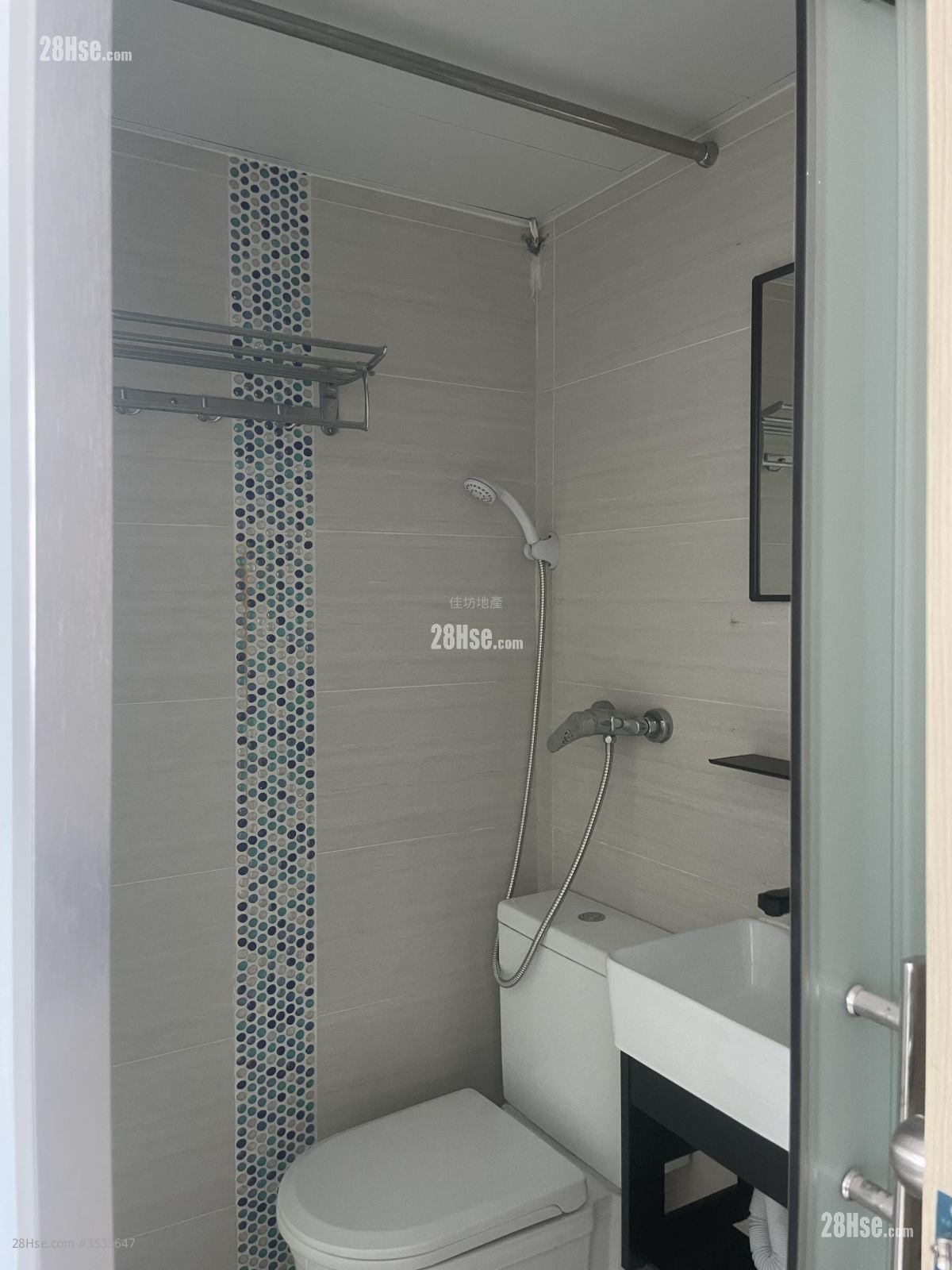 新都城大厦 租盘 开放式间隔 , 1 浴室 150 平方尺