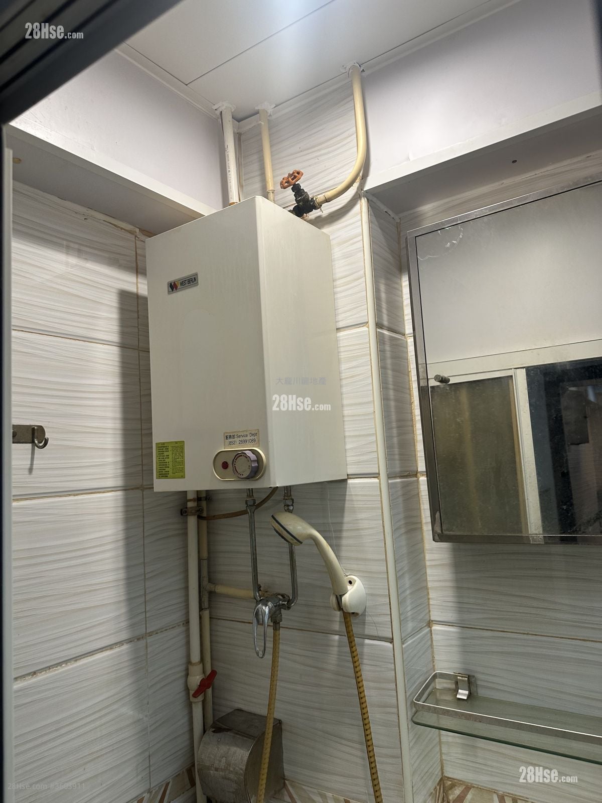 新北河大楼 租盘 1 房 , 1 浴室 846 平方尺