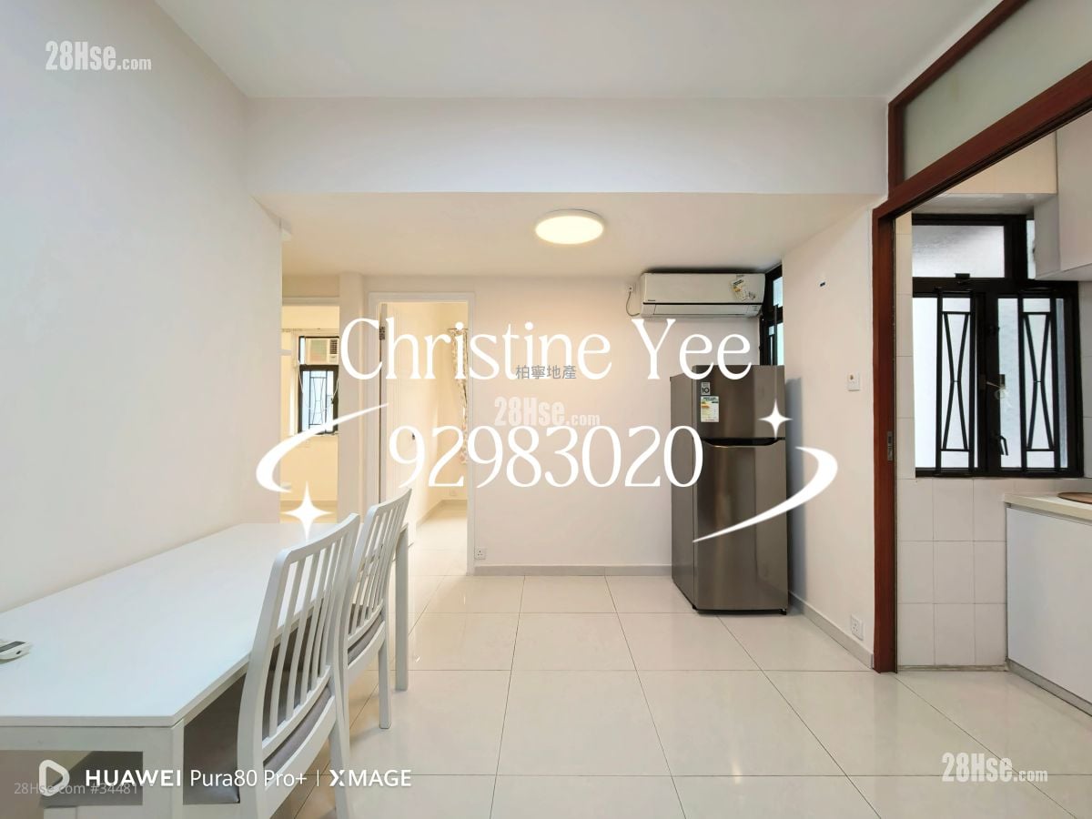 珠城大厦 租盘 2 房 , 1 浴室 424 平方尺