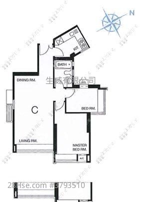 Baycrest Sell 2 Bedrooms , 1 Bathroom 601 ft²