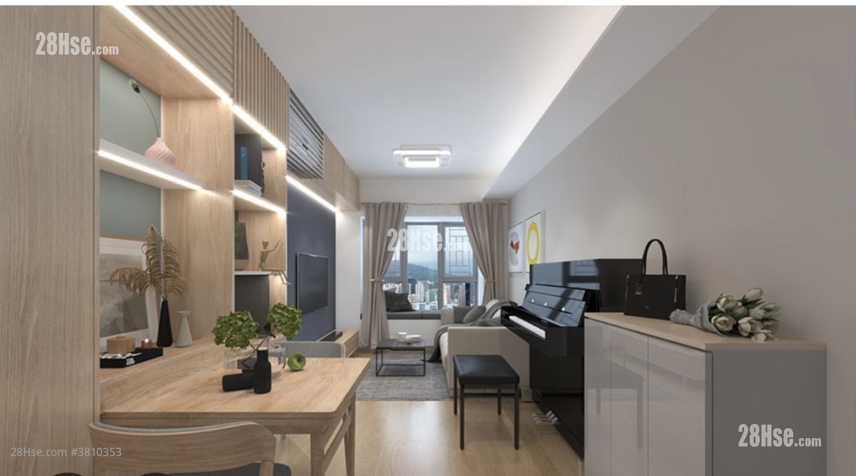 將軍澳廣場 售盤 2 房 , 1 浴室 429 平方呎