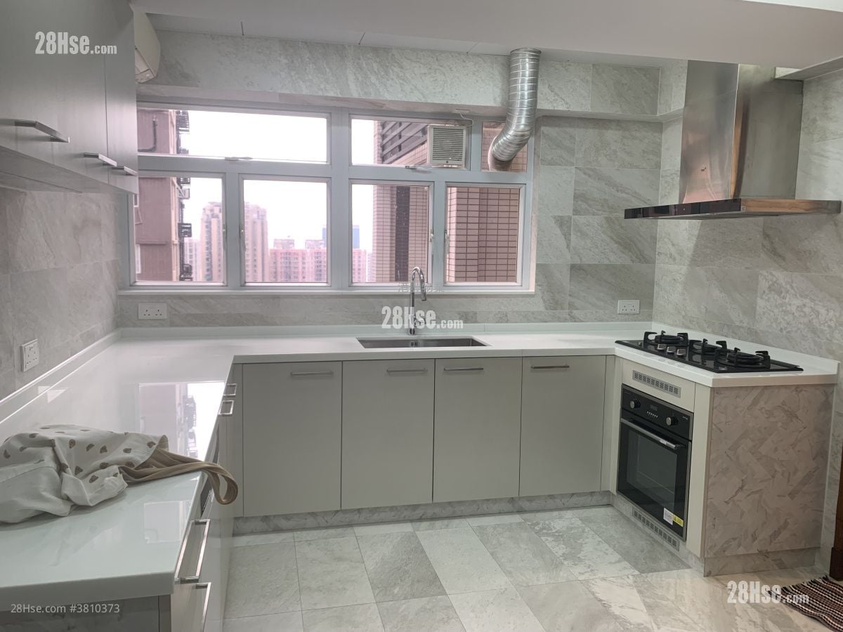 摩天大厦 租盘 4 房 , 3 浴室