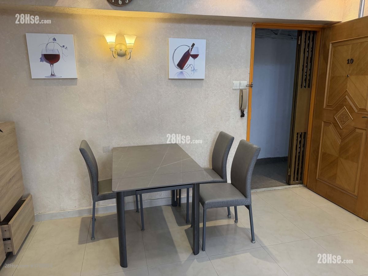 恒英大厦 租盘 2 房 , 1 浴室 446 平方尺