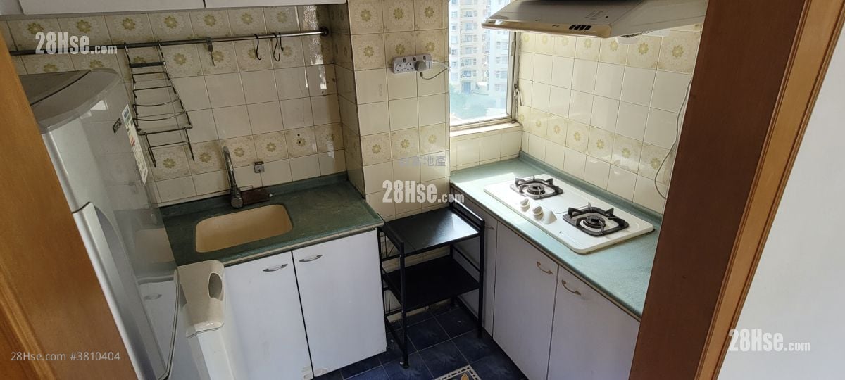 荃湾花园 租盘 2 房 , 1 浴室 376 平方尺