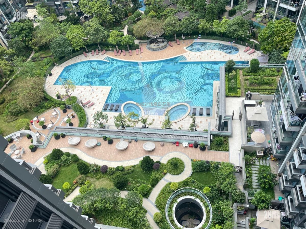 雲滙 租盤 2 房 , 1 浴室 455 平方呎