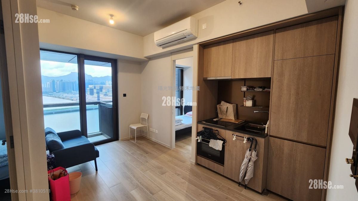 柏蔚森 租盘 2 房 , 1 浴室 384 平方尺