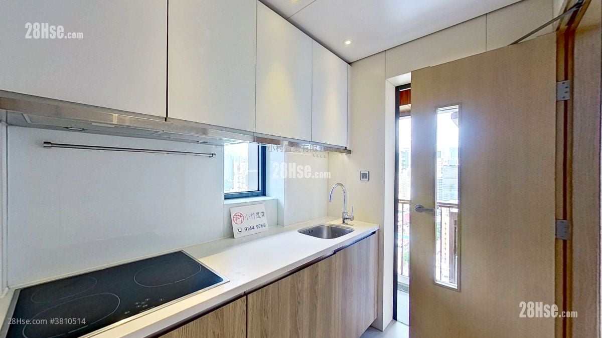 厨房: Tagus Residences 租盘 3 房 , 2 浴室 595 平方尺