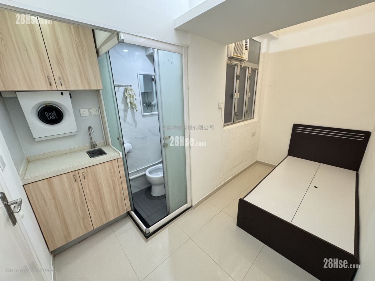 宏华大厦 租盘 开放式间隔 , 1 浴室 100 平方尺