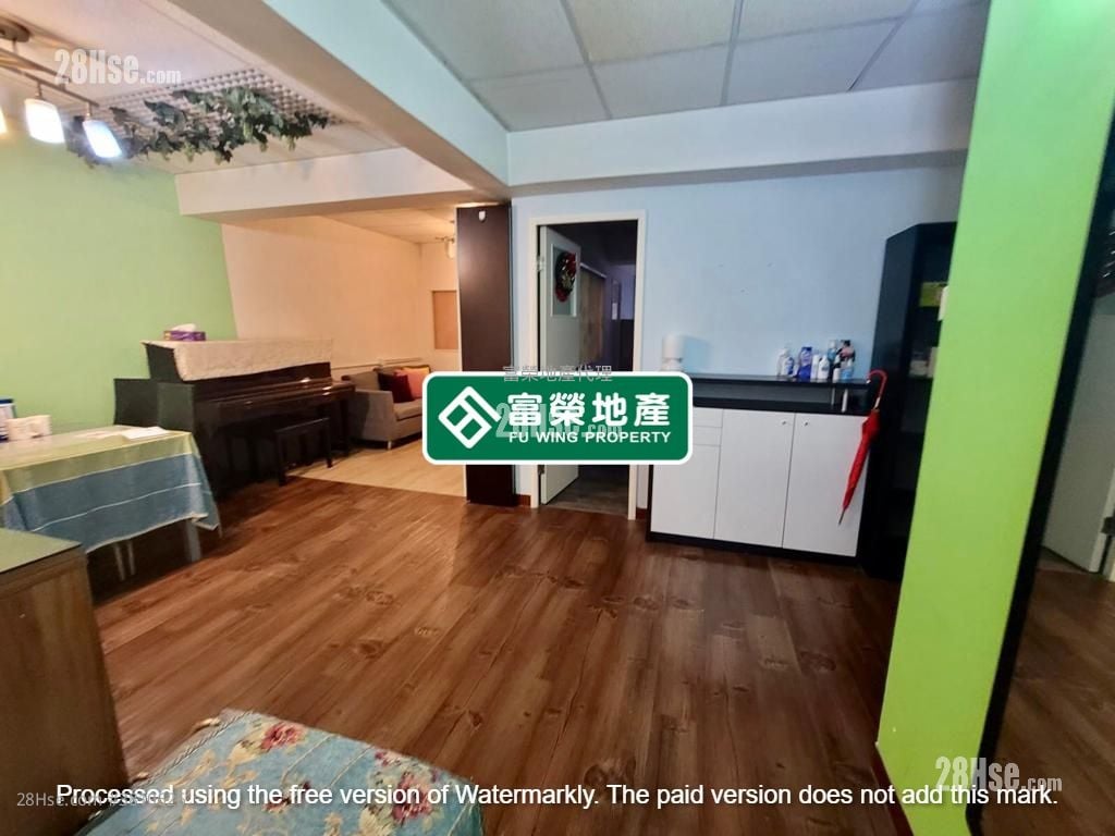 僑江大廈 售盤 2 房 725 平方呎