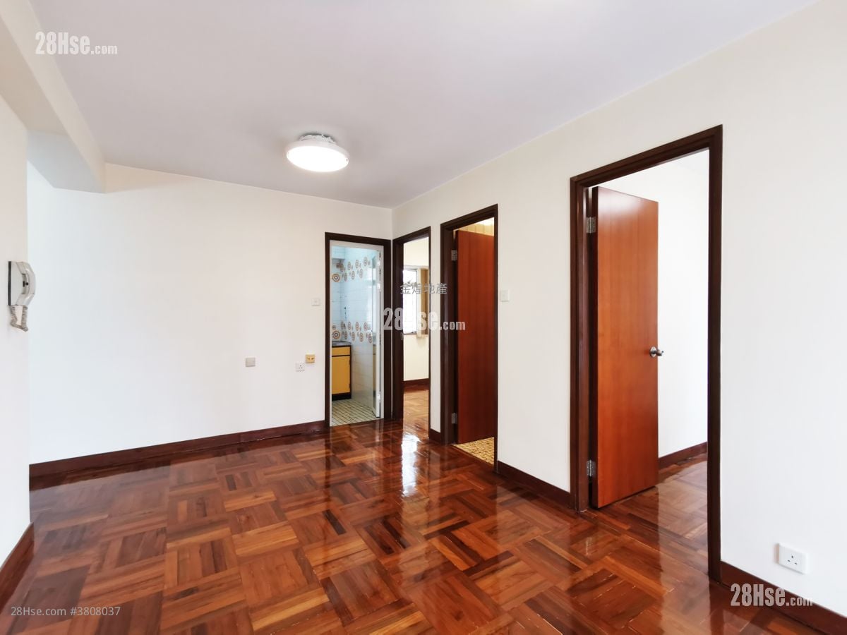 愉寶大廈 租盤 2 房 , 1 浴室 417 平方呎