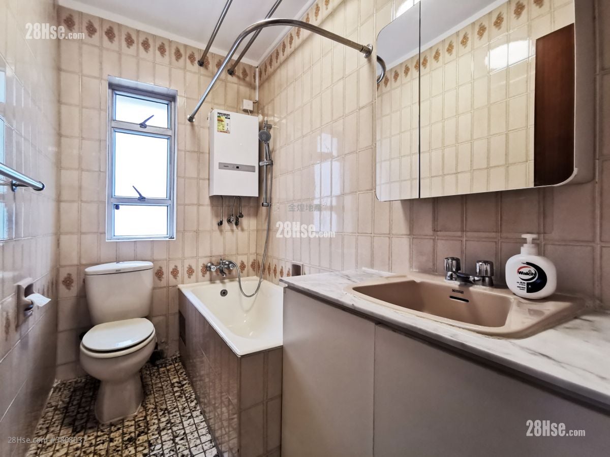 愉寶大廈 租盤 2 房 , 1 浴室 417 平方呎