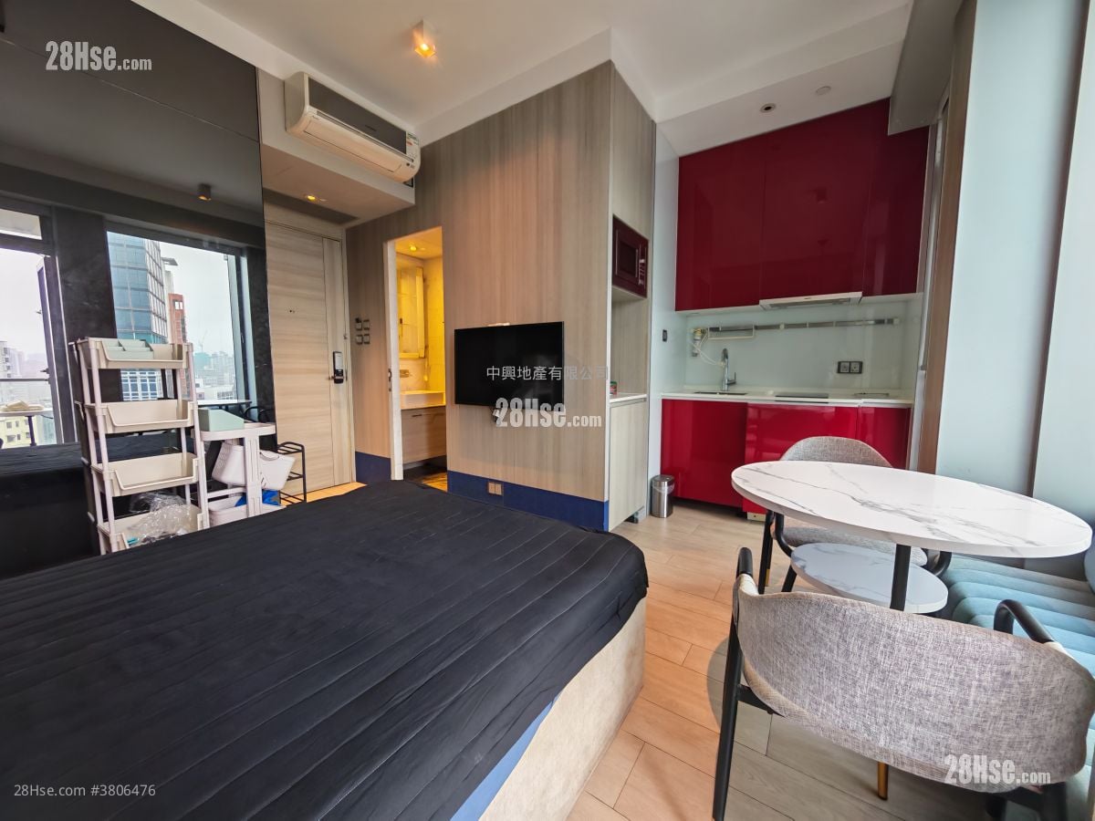 珀轩 租盘 开放式间隔 , 1 浴室 248 平方尺