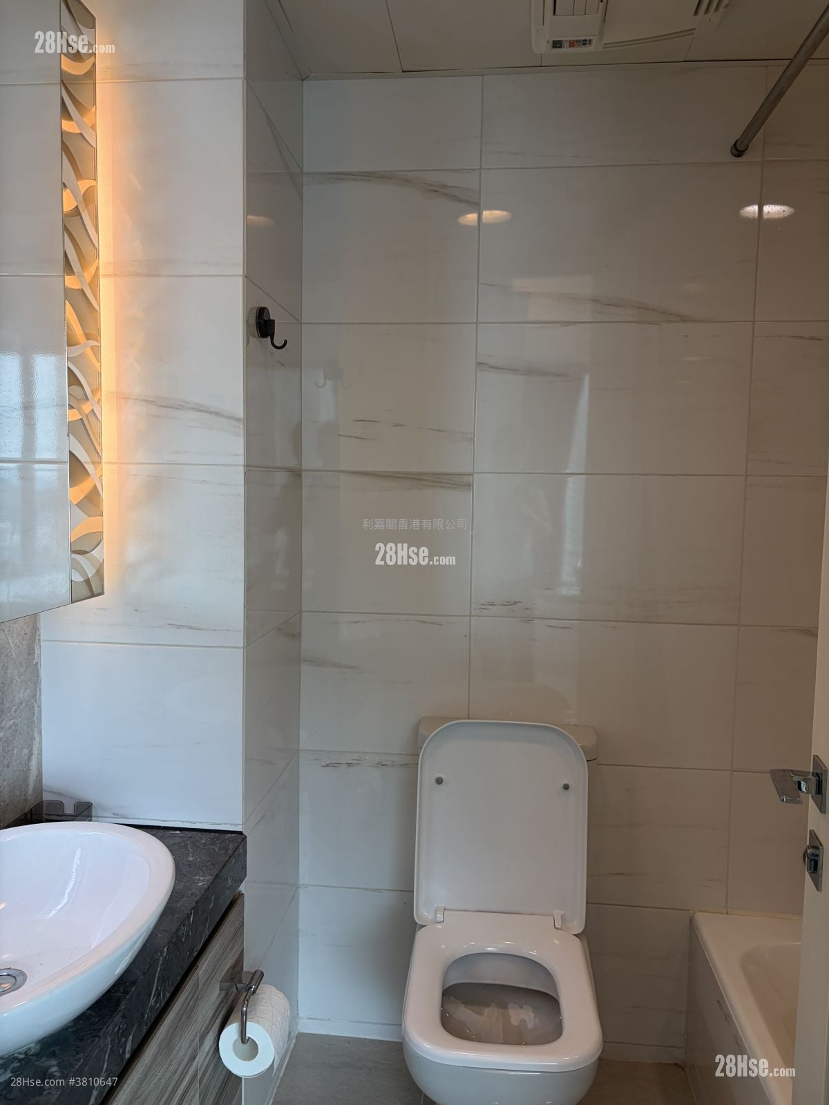 峻滢 租盘 2 房 , 1 浴室 503 平方尺