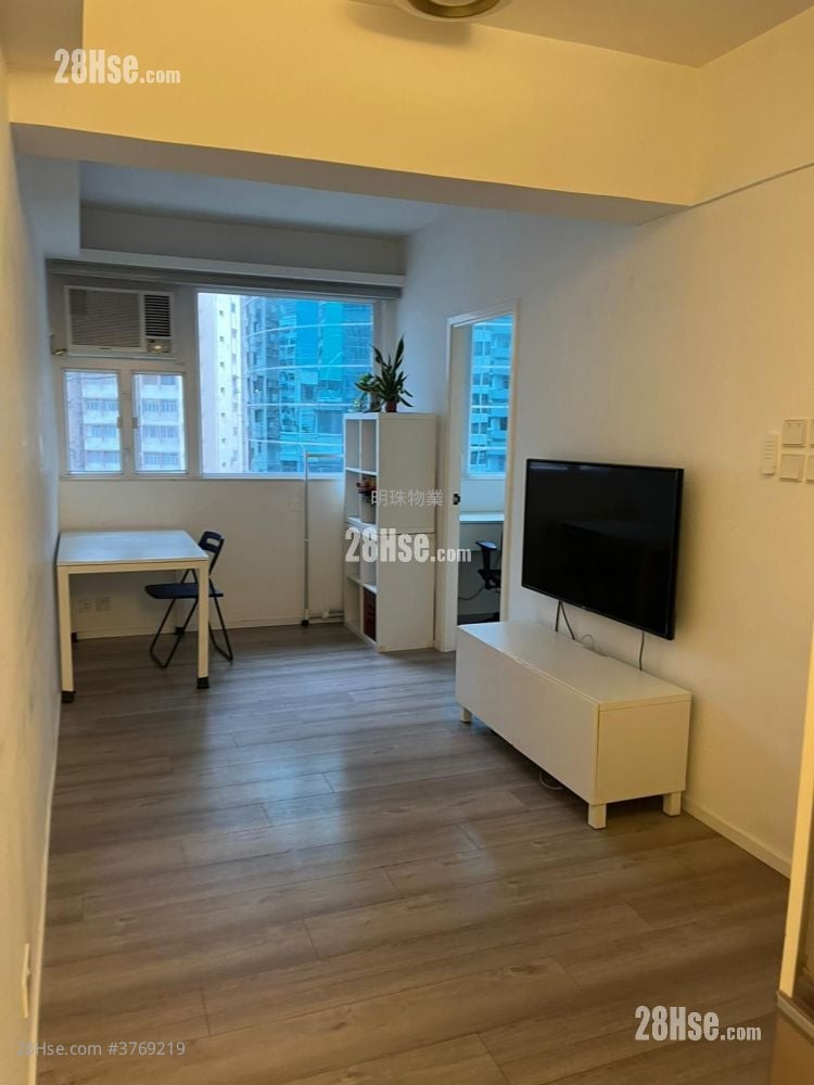 新都楼 租盘 2 房 , 1 浴室 490 平方尺