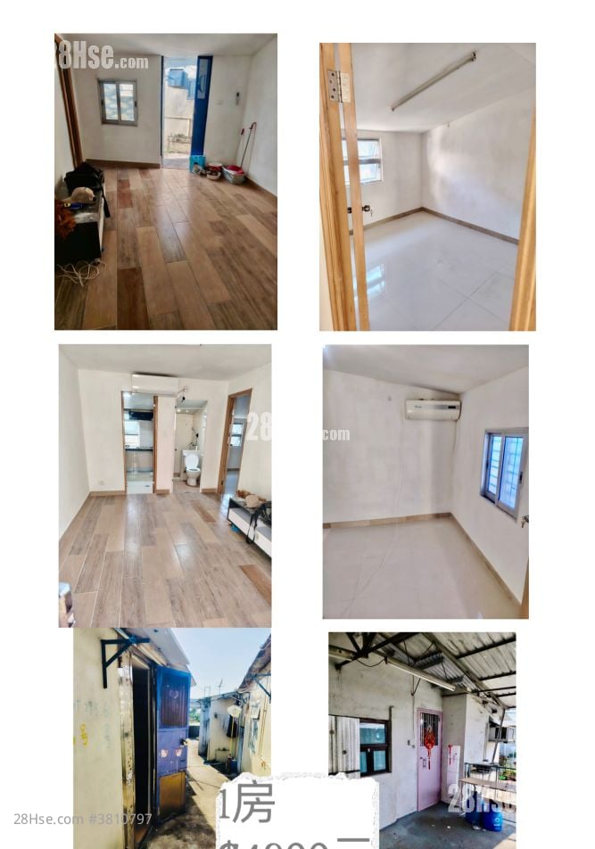 村屋 租盤 開放式間隔 , 1 浴室 300 平方呎