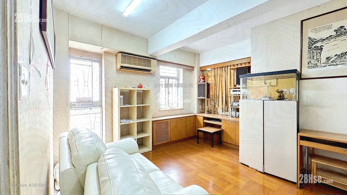 廳: 華登大廈 售盤 2 房 , 1 浴室 593 平方呎