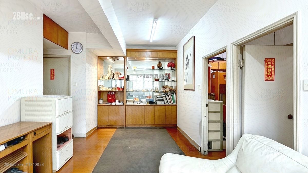 廳: 華登大廈 售盤 2 房 , 1 浴室 593 平方呎