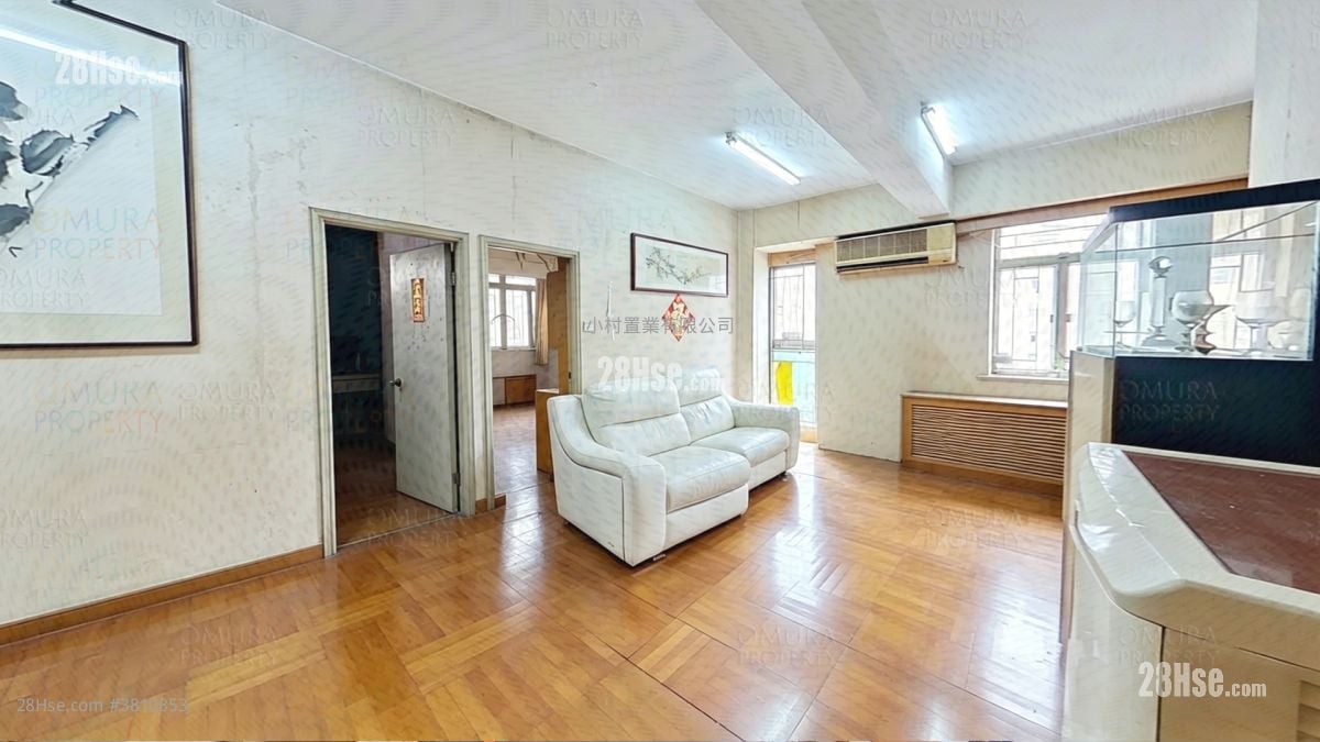 廳: 華登大廈 售盤 2 房 , 1 浴室 593 平方呎