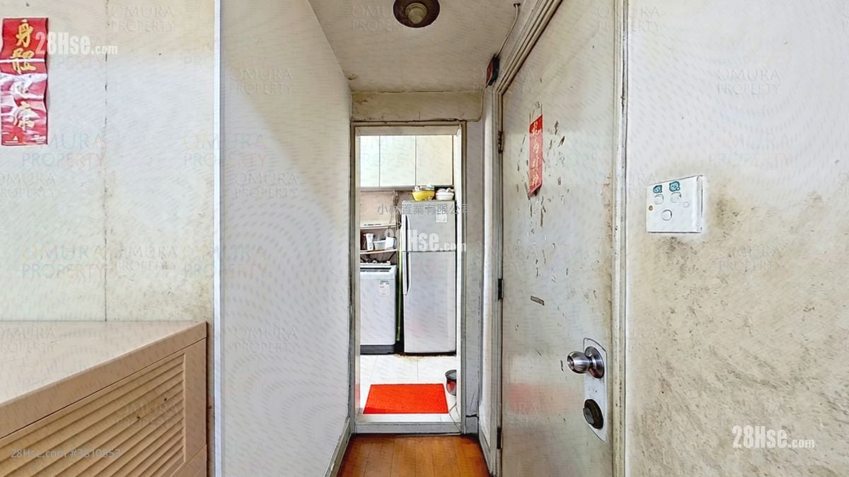 廚房: 華登大廈 售盤 2 房 , 1 浴室 593 平方呎