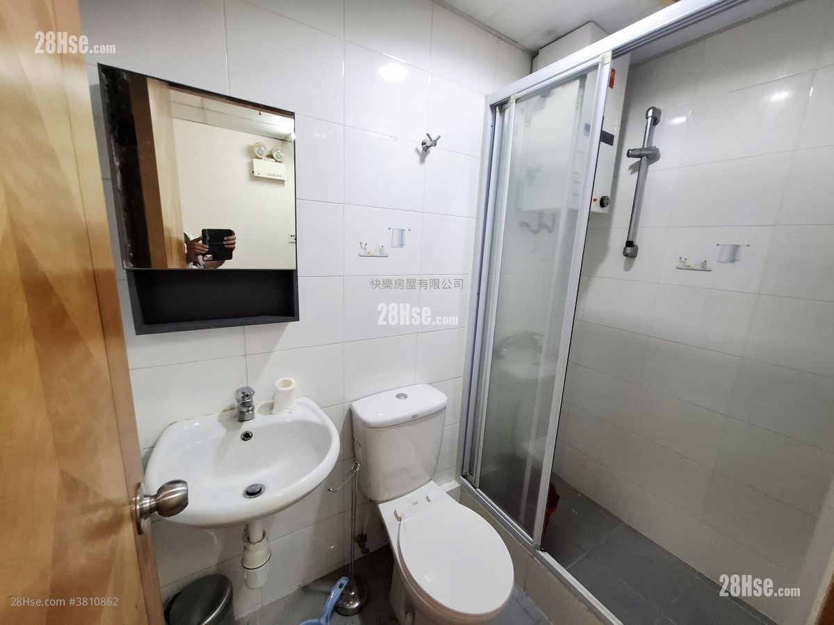 恒乐大厦 租盘 2 房 , 1 浴室 550 平方尺